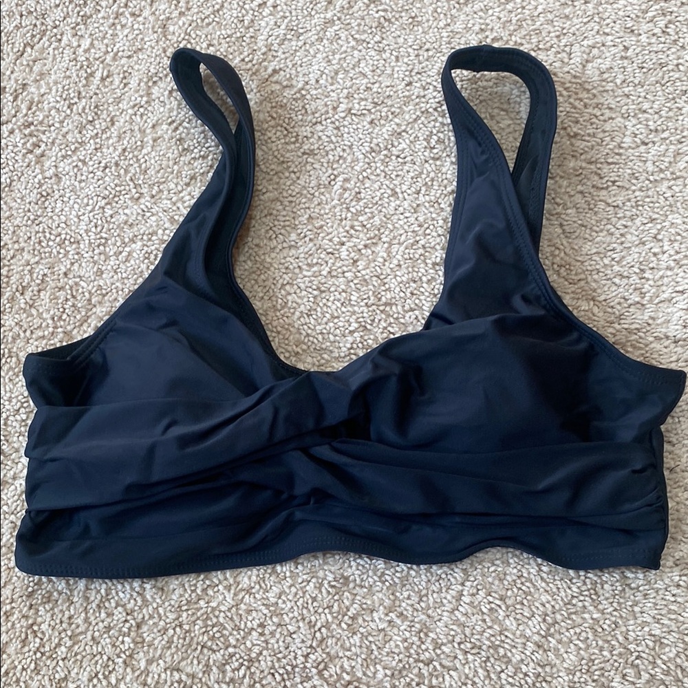 Black Swim Top